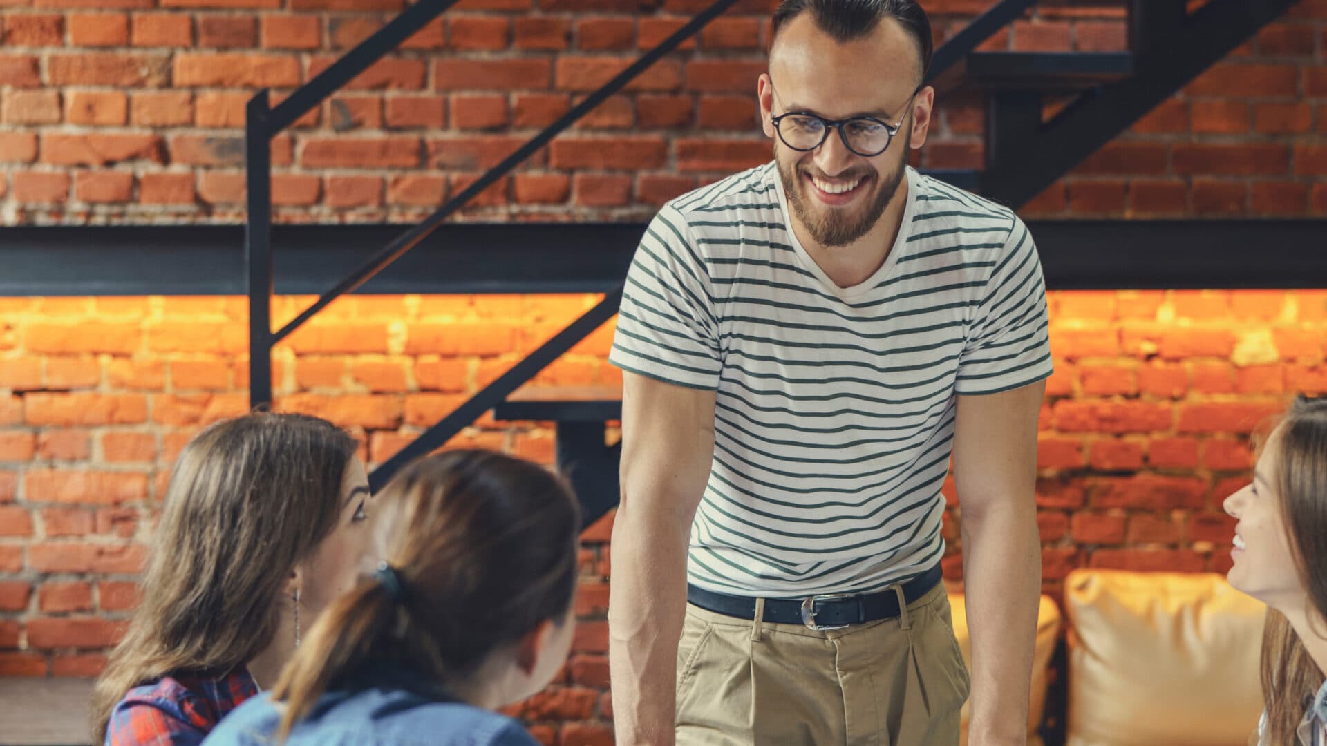 Friendly Creative Studios team collaborating during a strategy session in New York City