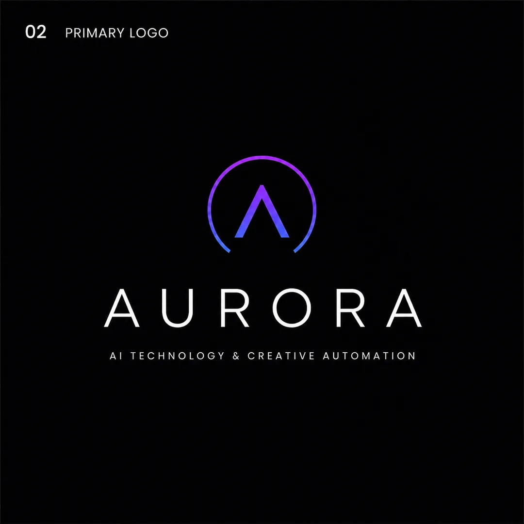 Aurora primary logo and brand mark