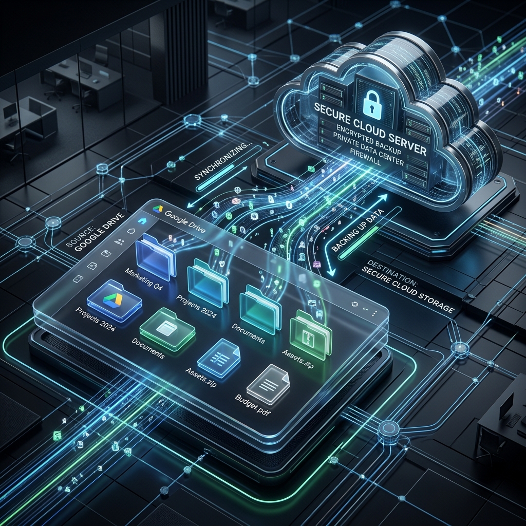 How to set up your work folders backup with Google Drive, Technology insight by Friendly Creative Studios