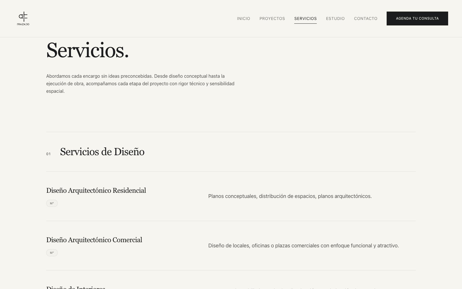 Trazado: Website Platform Launch. Gallery view 3